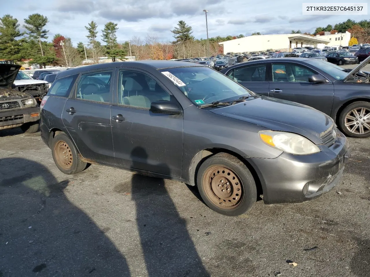 2T1KR32E57C645137 2007 Toyota Corolla Matrix Xr