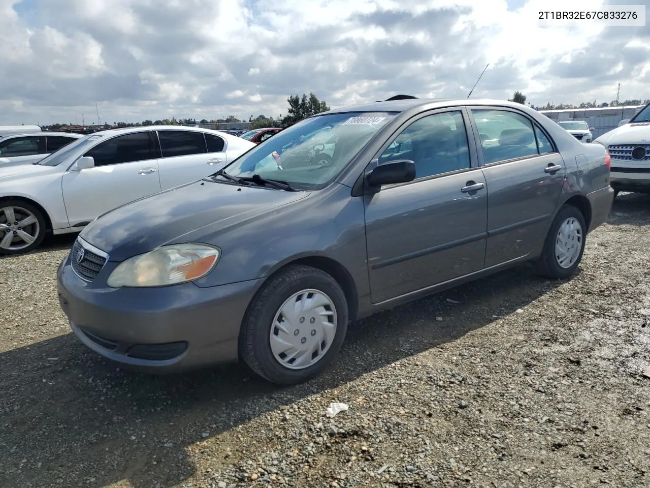 2007 Toyota Corolla Ce VIN: 2T1BR32E67C833276 Lot: 78860724