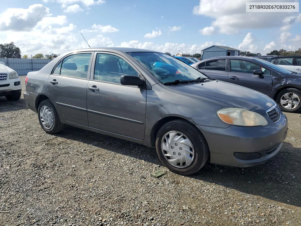 2007 Toyota Corolla Ce VIN: 2T1BR32E67C833276 Lot: 78860724