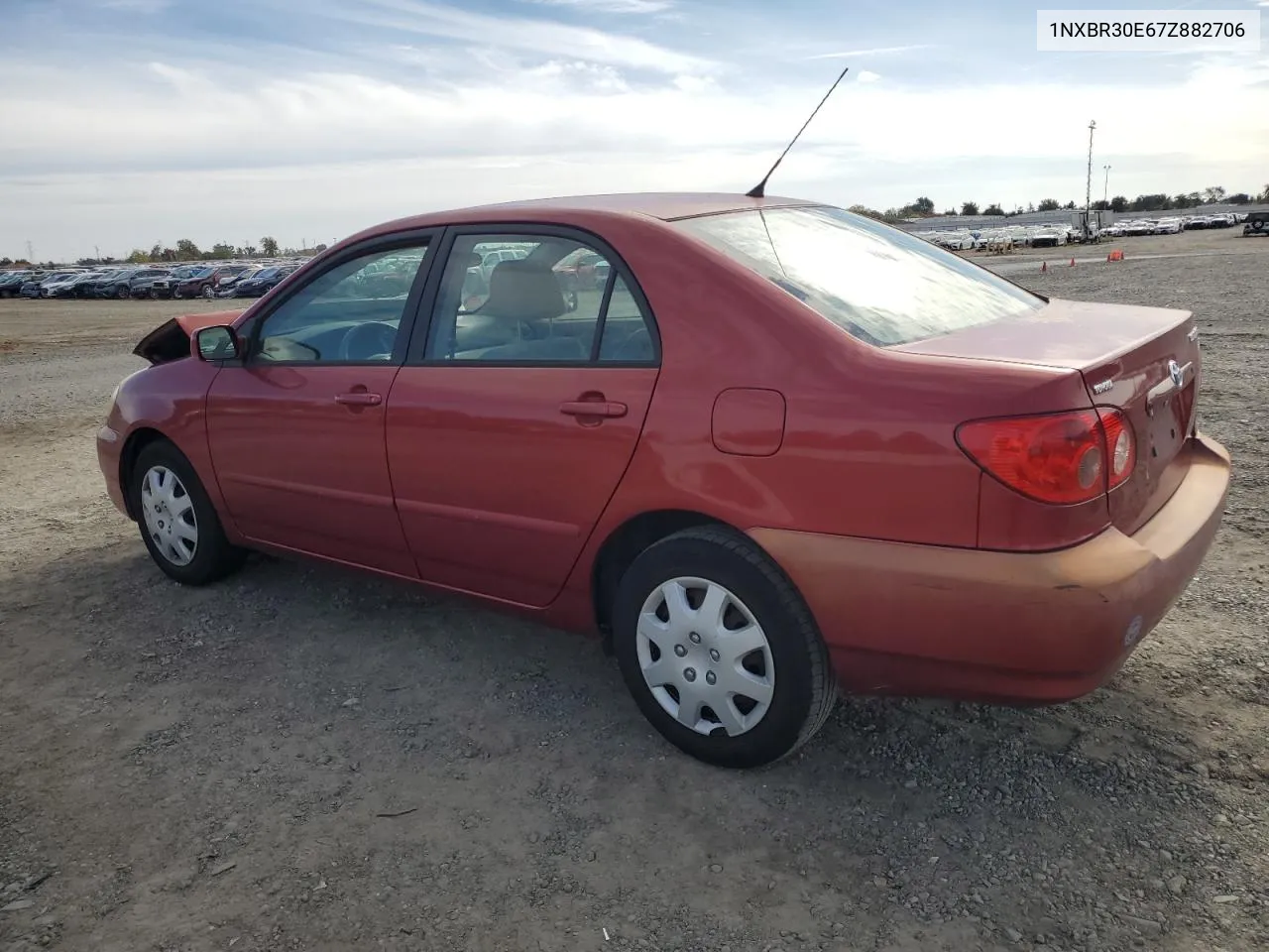 2007 Toyota Corolla Ce VIN: 1NXBR30E67Z882706 Lot: 78909254