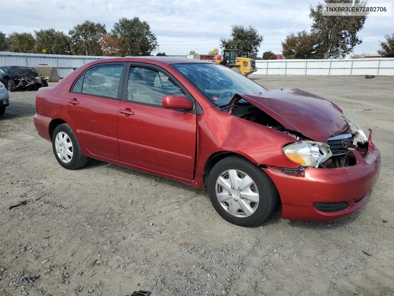 2007 Toyota Corolla Ce VIN: 1NXBR30E67Z882706 Lot: 78909254