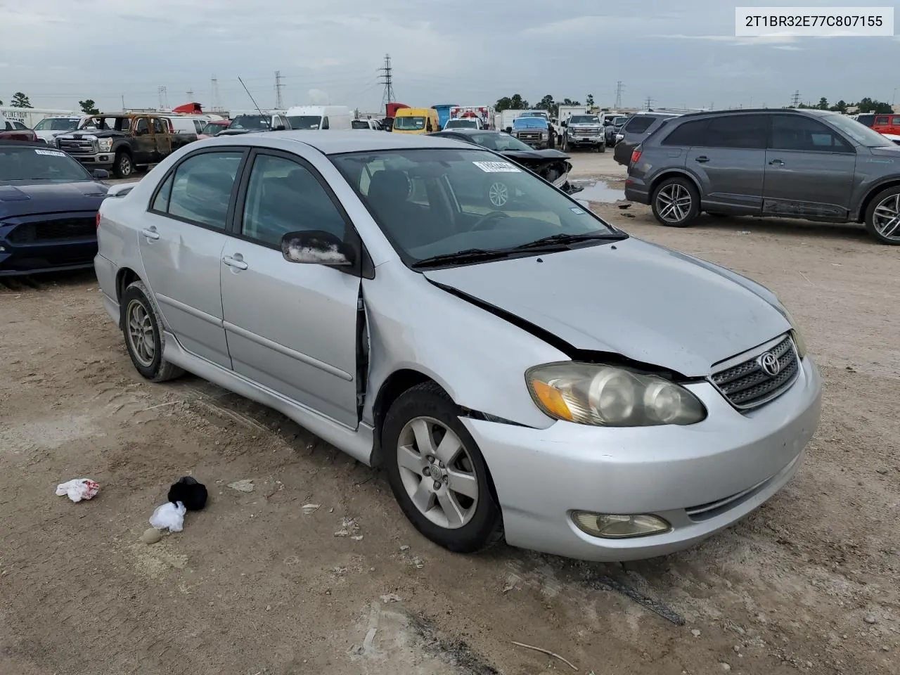 2007 Toyota Corolla Ce VIN: 2T1BR32E77C807155 Lot: 78934464