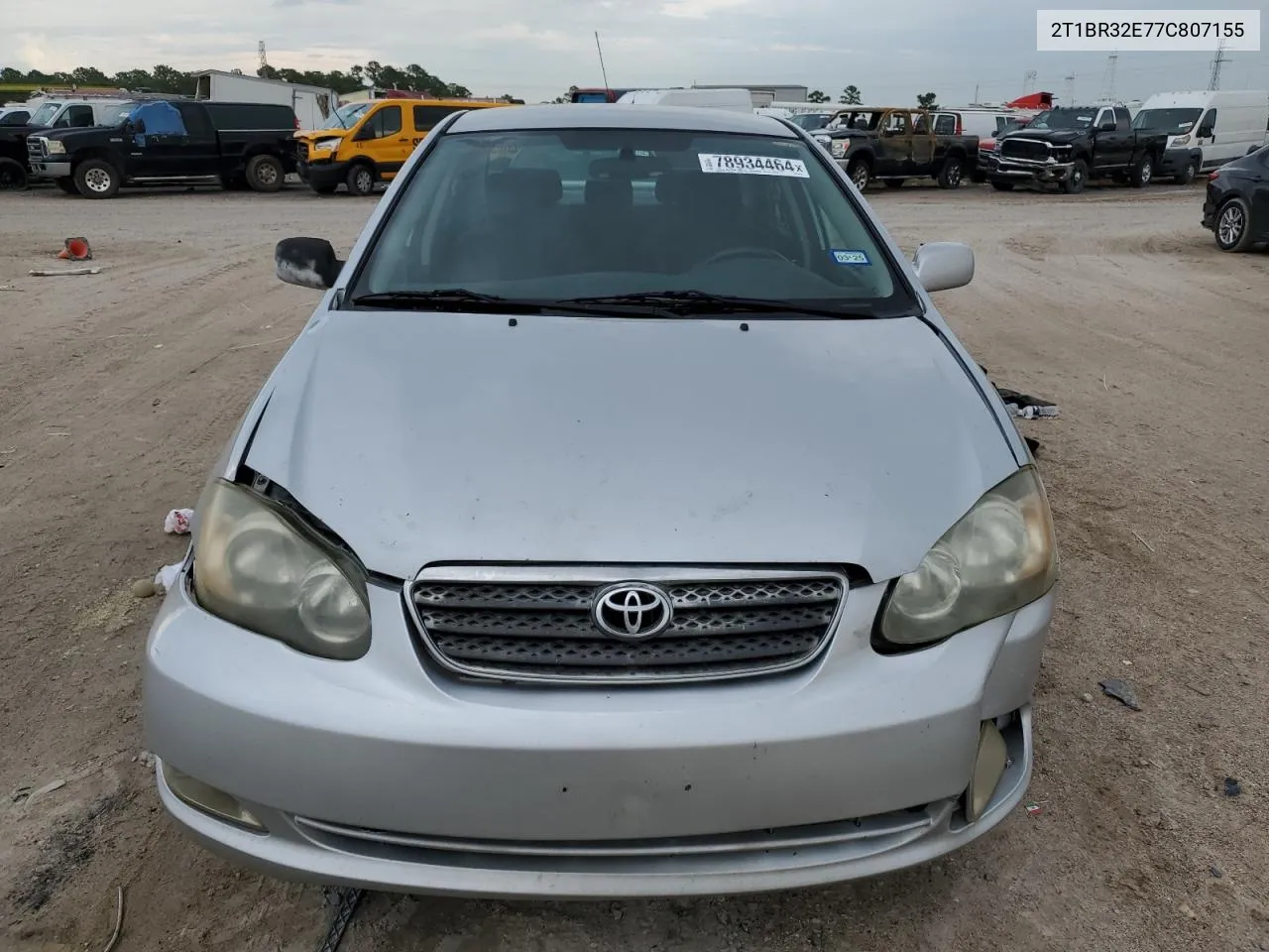 2007 Toyota Corolla Ce VIN: 2T1BR32E77C807155 Lot: 78934464