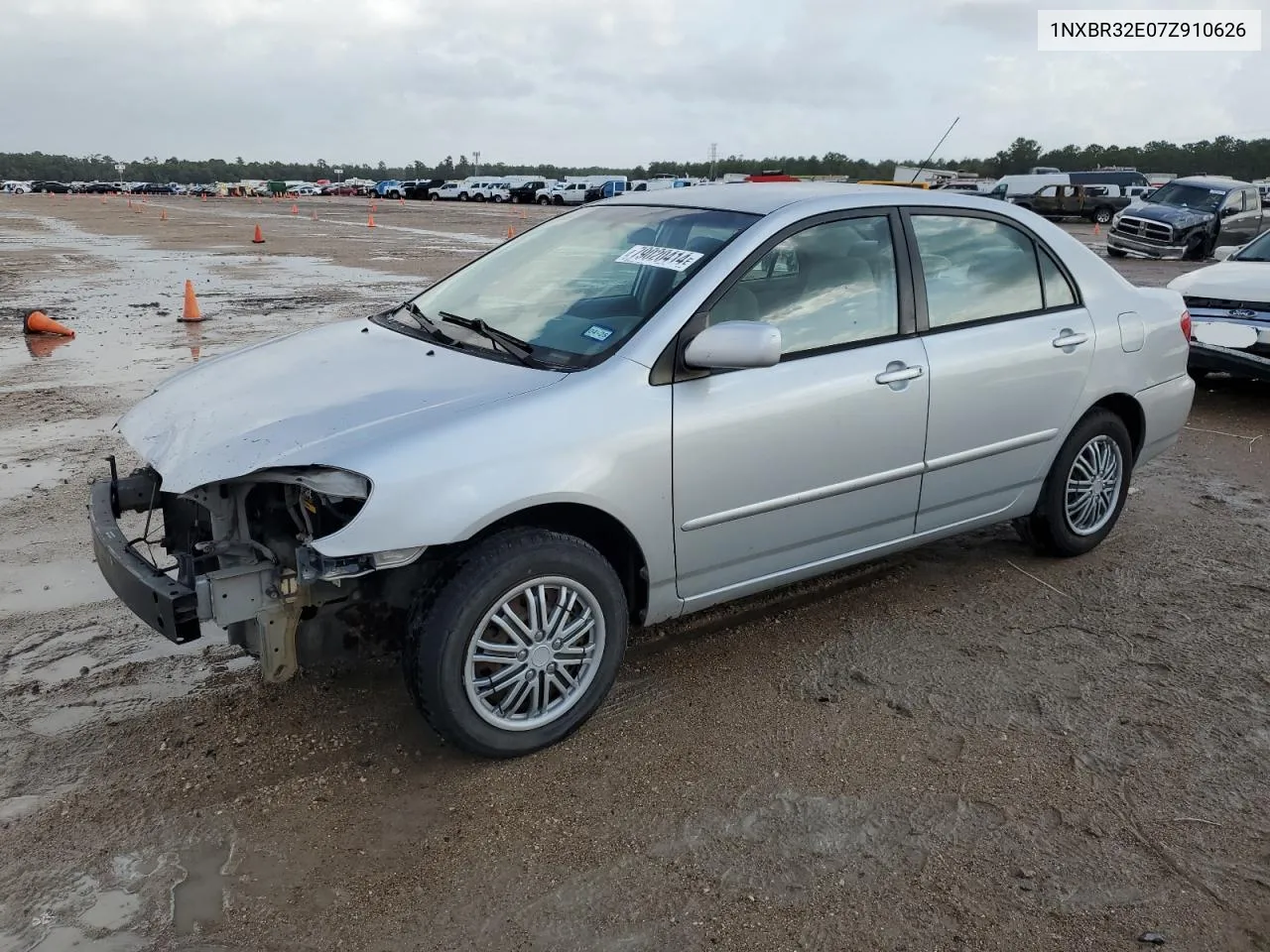 2007 Toyota Corolla Ce VIN: 1NXBR32E07Z910626 Lot: 79020414