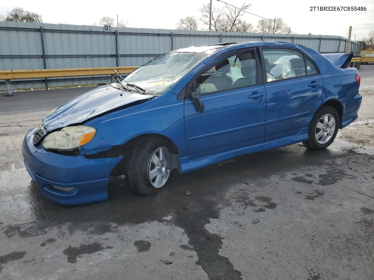 2007 Toyota Corolla Ce VIN: 2T1BR32E67C855486 Lot: 79119294