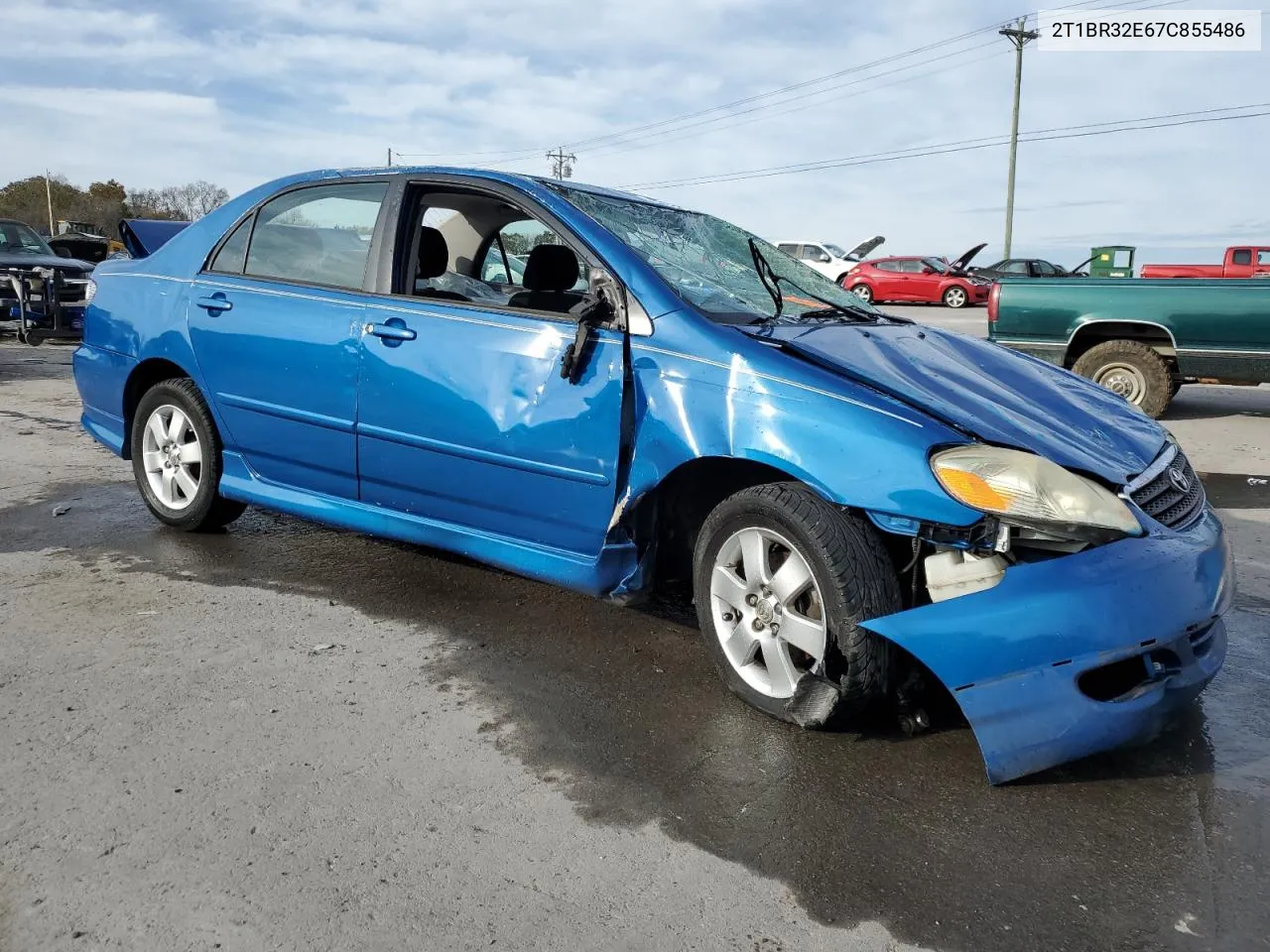 2007 Toyota Corolla Ce VIN: 2T1BR32E67C855486 Lot: 79119294