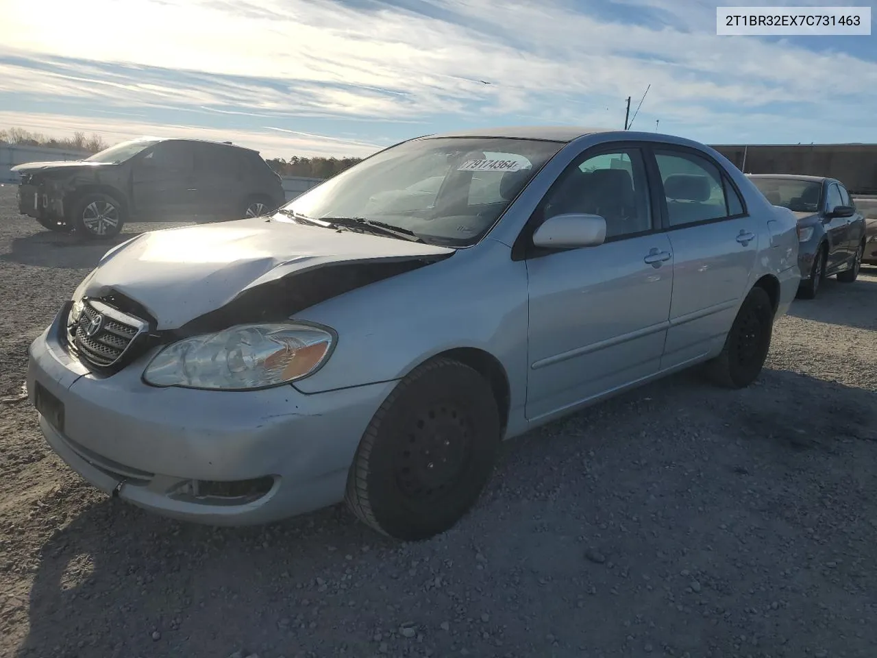 2007 Toyota Corolla Ce VIN: 2T1BR32EX7C731463 Lot: 79174364