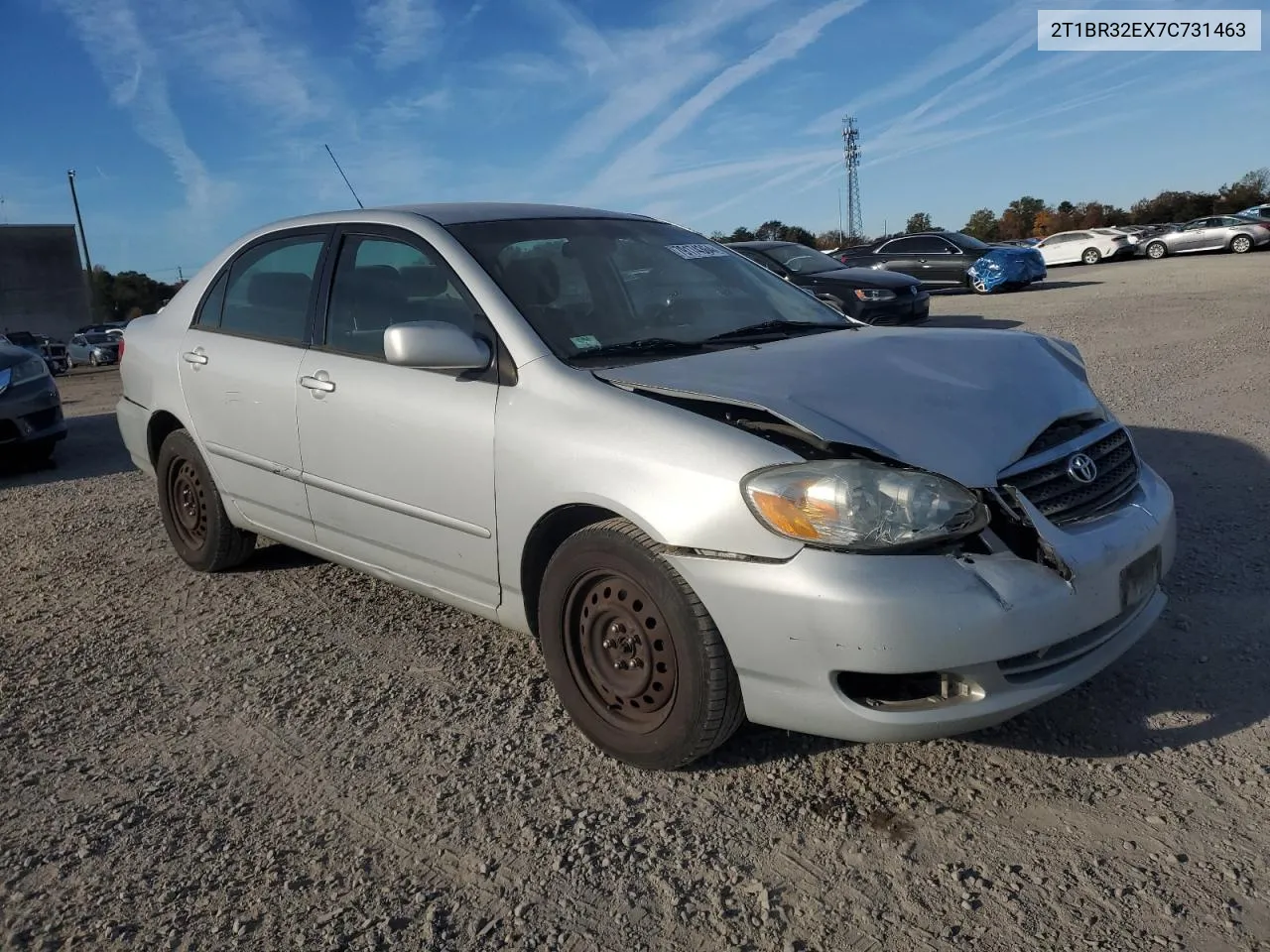 2007 Toyota Corolla Ce VIN: 2T1BR32EX7C731463 Lot: 79174364