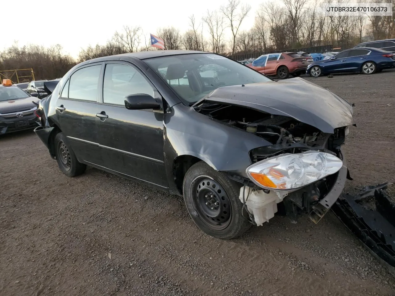 2007 Toyota Corolla Ce VIN: JTDBR32E470106373 Lot: 79281844