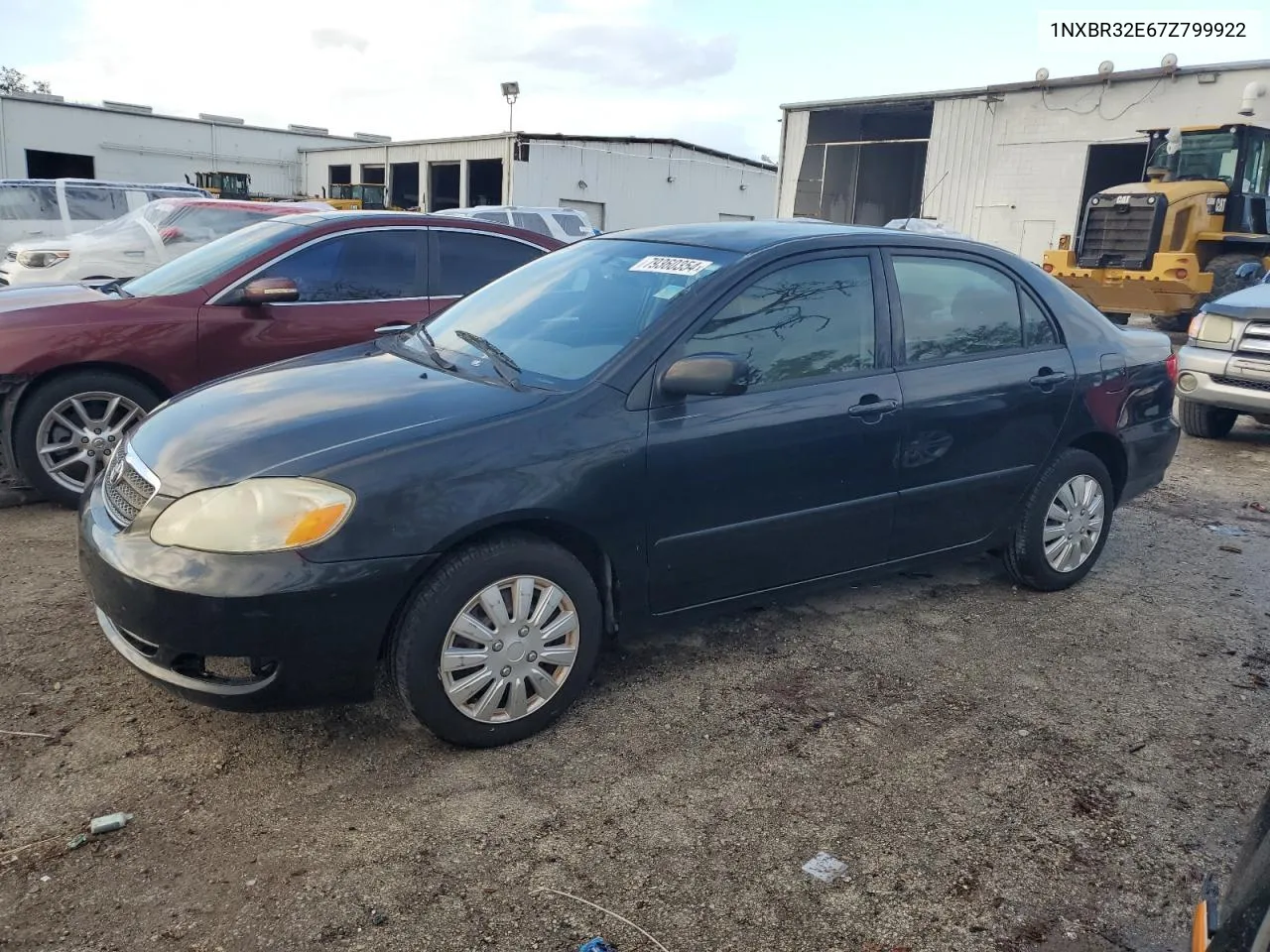 2007 Toyota Corolla Ce VIN: 1NXBR32E67Z799922 Lot: 79360354