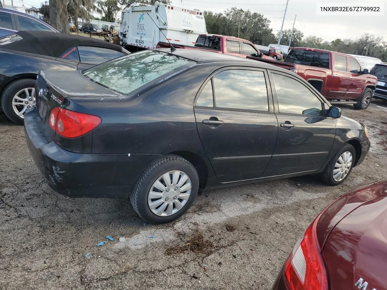 2007 Toyota Corolla Ce VIN: 1NXBR32E67Z799922 Lot: 79360354