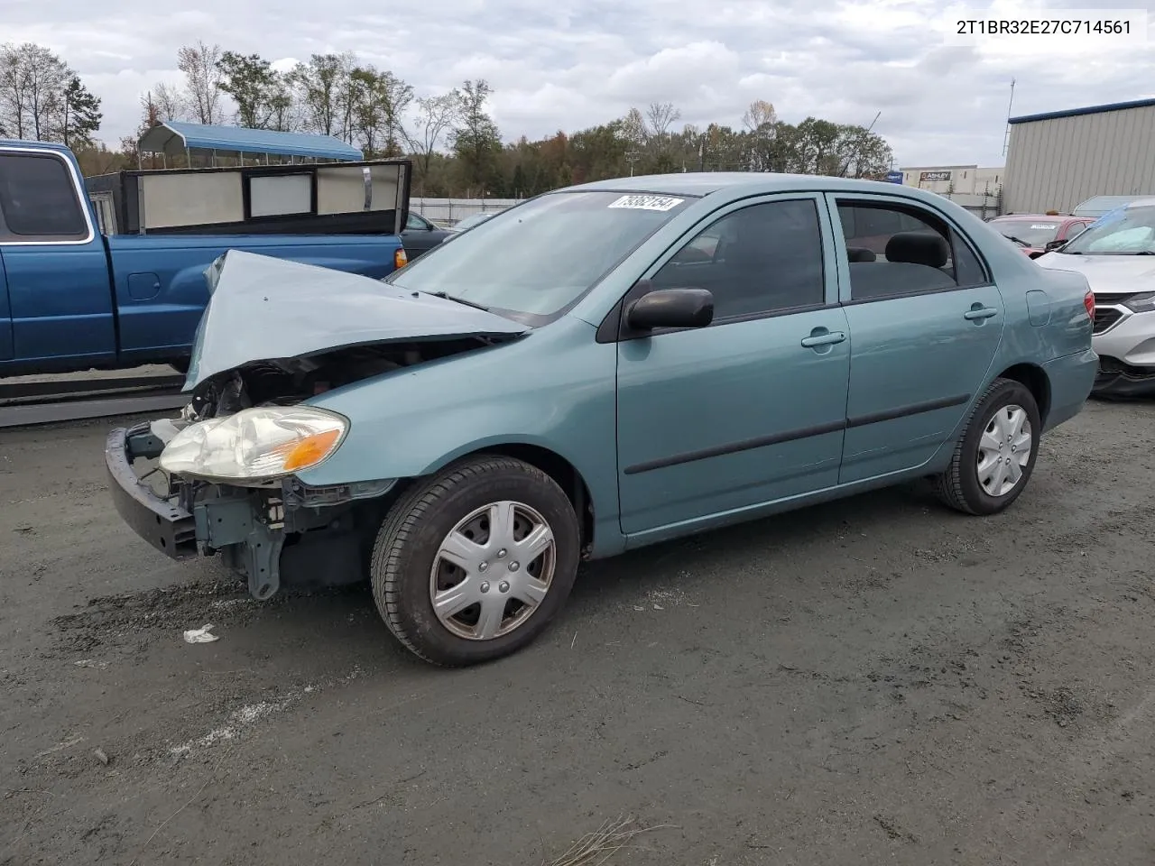 2007 Toyota Corolla Ce VIN: 2T1BR32E27C714561 Lot: 79362154