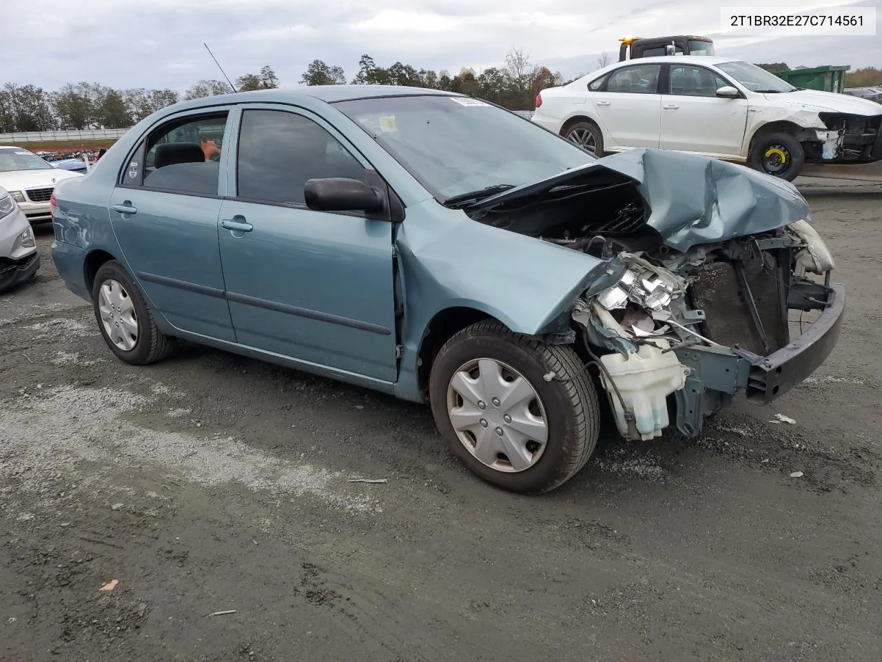 2007 Toyota Corolla Ce VIN: 2T1BR32E27C714561 Lot: 79362154