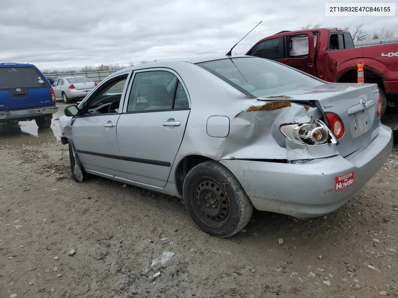 2007 Toyota Corolla Ce VIN: 2T1BR32E47C846155 Lot: 79436054