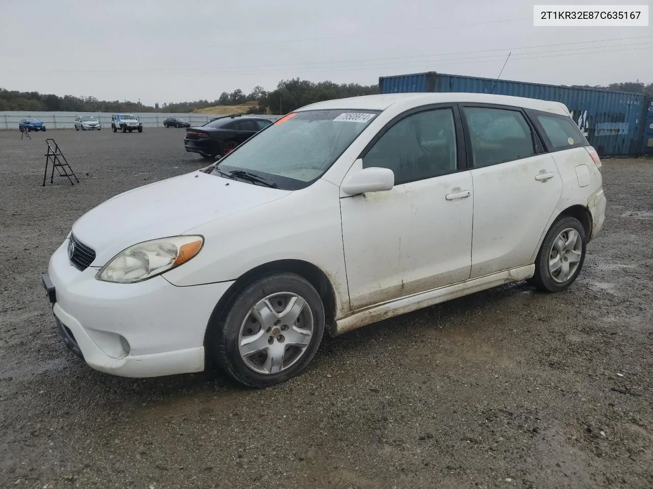 2007 Toyota Corolla Matrix Xr VIN: 2T1KR32E87C635167 Lot: 79508914