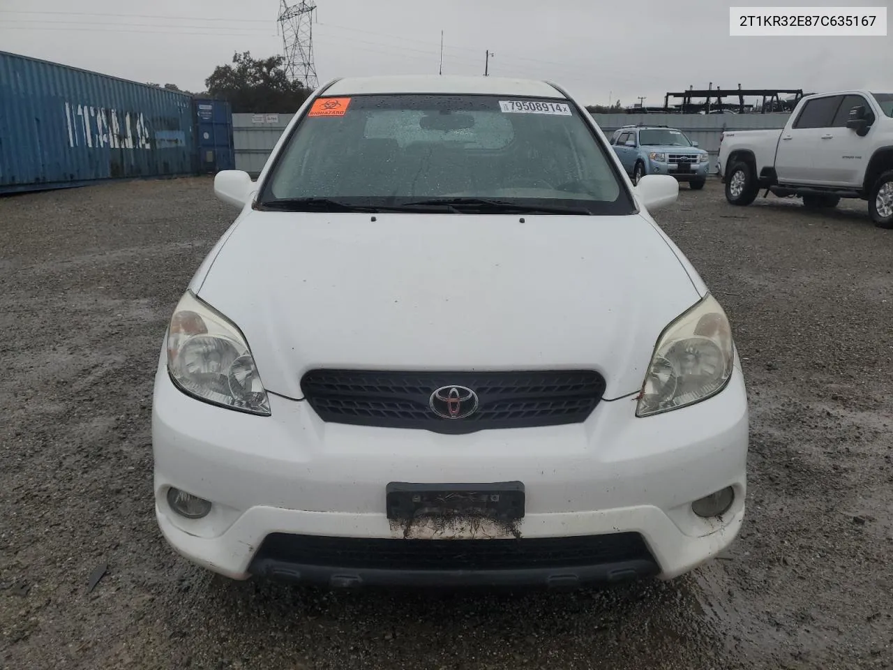 2007 Toyota Corolla Matrix Xr VIN: 2T1KR32E87C635167 Lot: 79508914