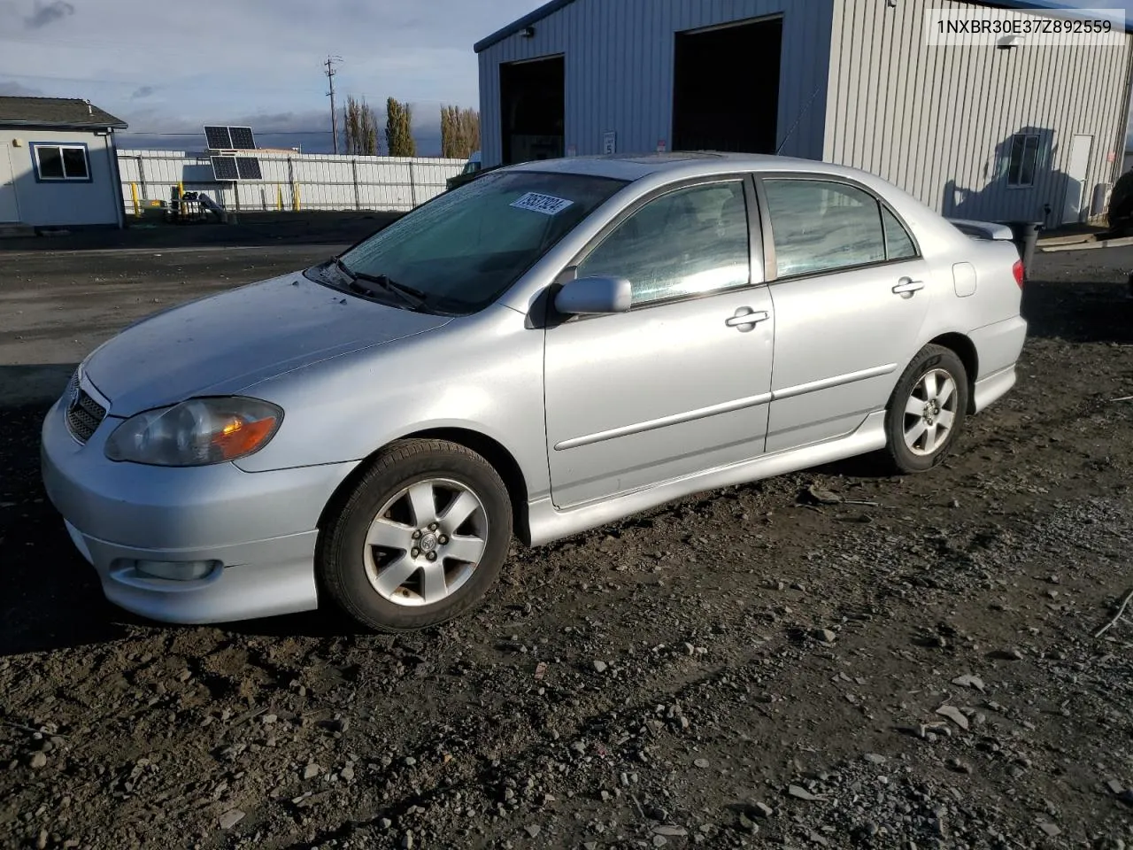 2007 Toyota Corolla Ce VIN: 1NXBR30E37Z892559 Lot: 79537924