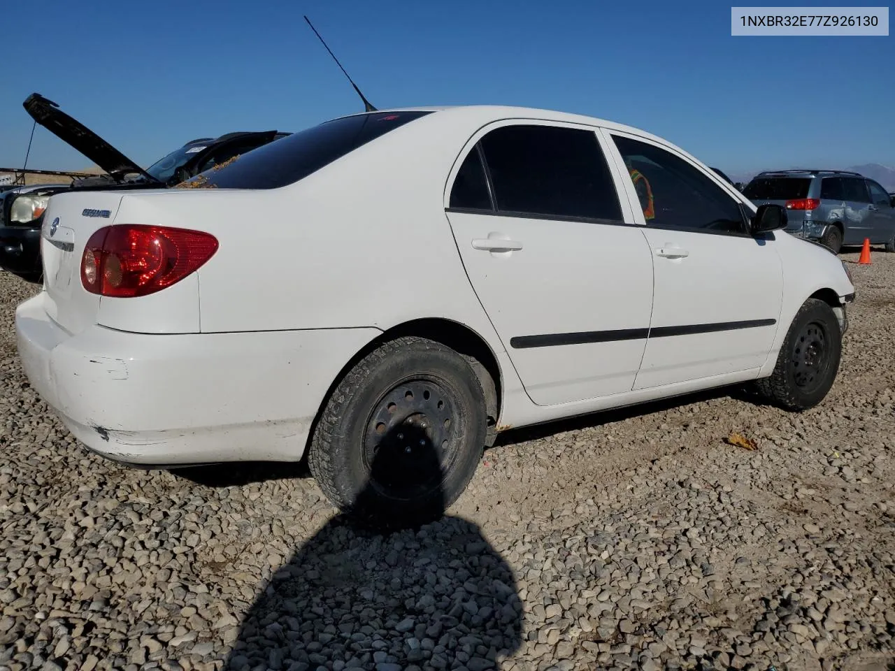 2007 Toyota Corolla Ce VIN: 1NXBR32E77Z926130 Lot: 79607624