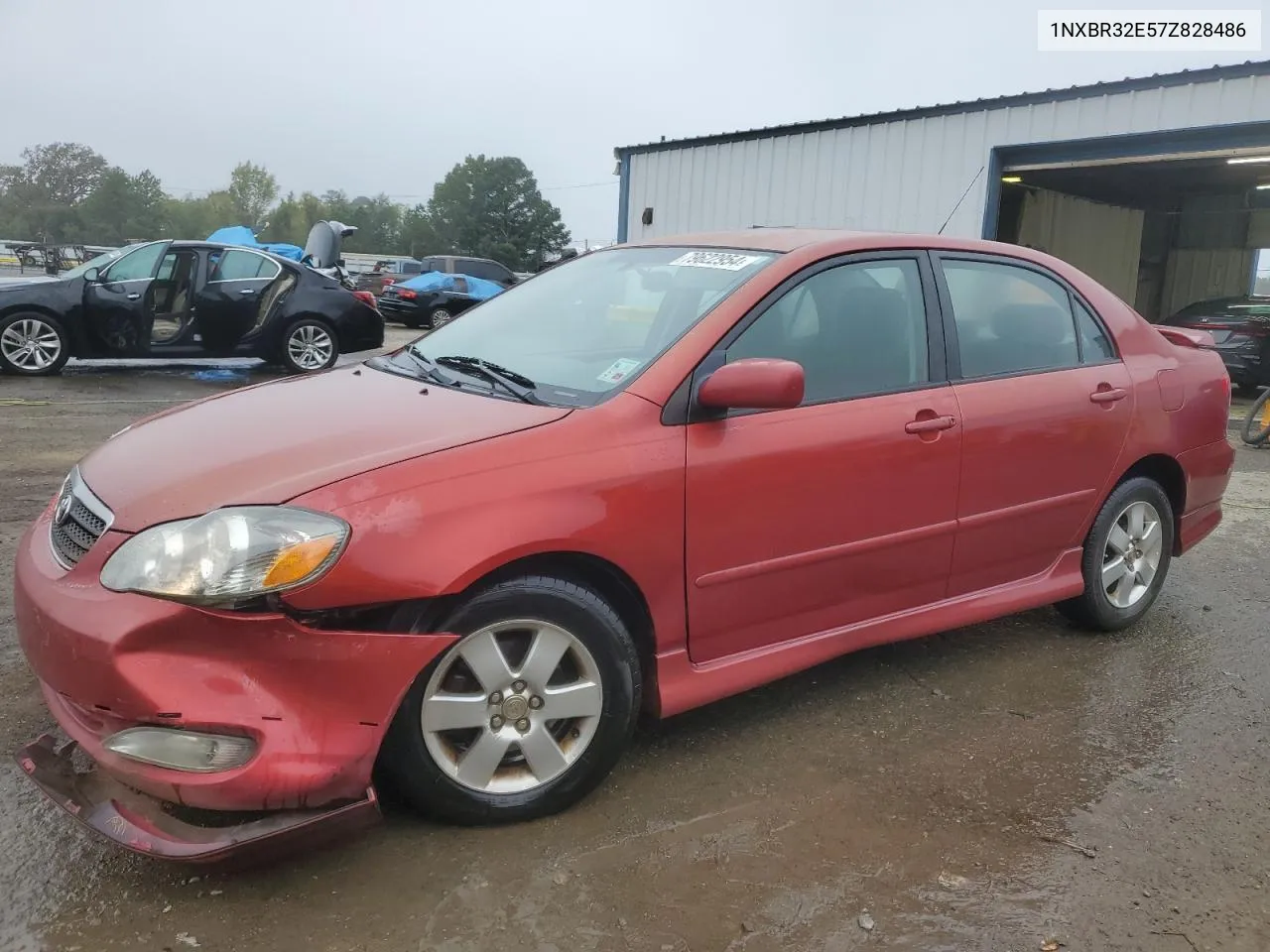 2007 Toyota Corolla Ce VIN: 1NXBR32E57Z828486 Lot: 79622954