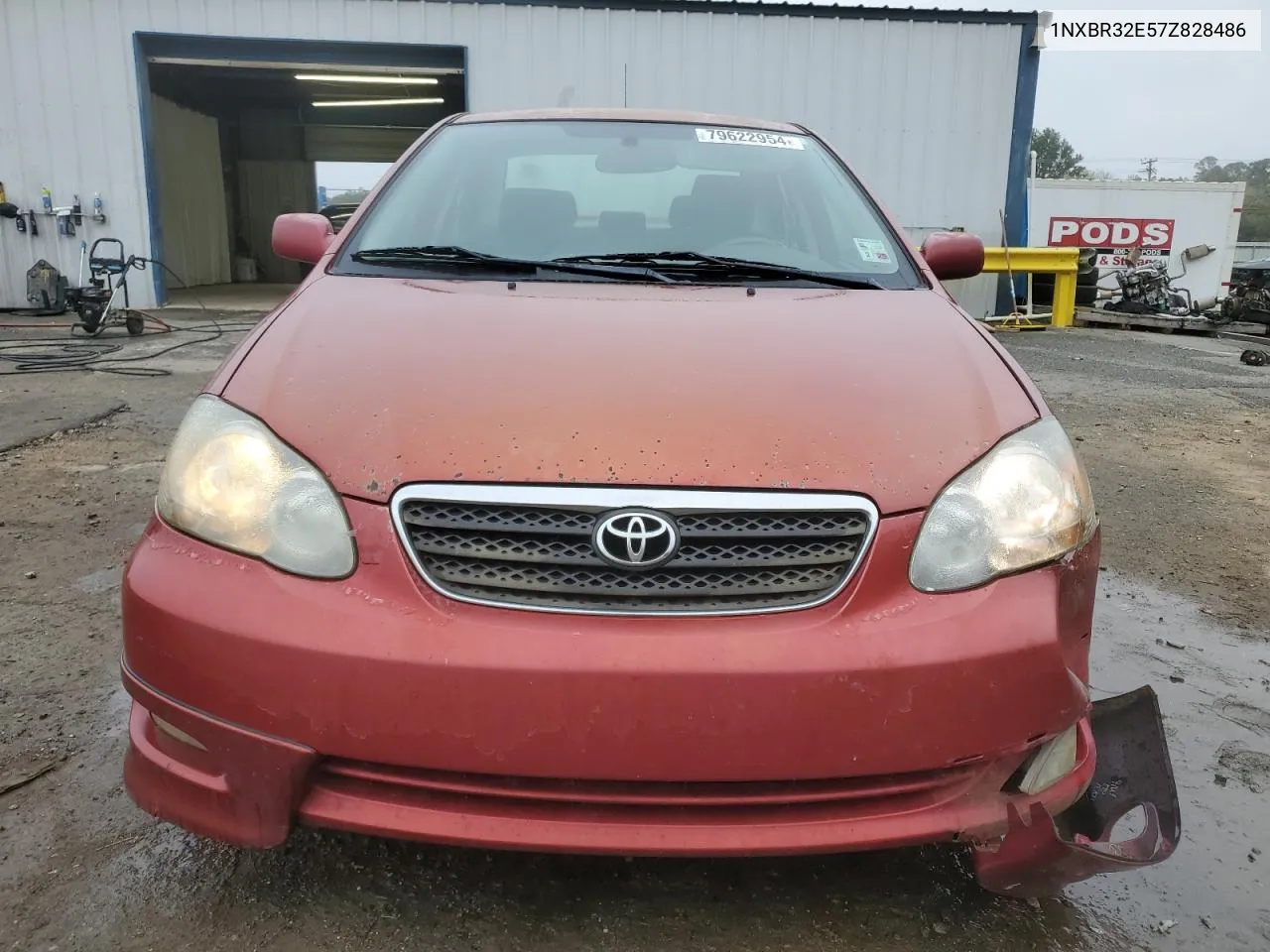 2007 Toyota Corolla Ce VIN: 1NXBR32E57Z828486 Lot: 79622954