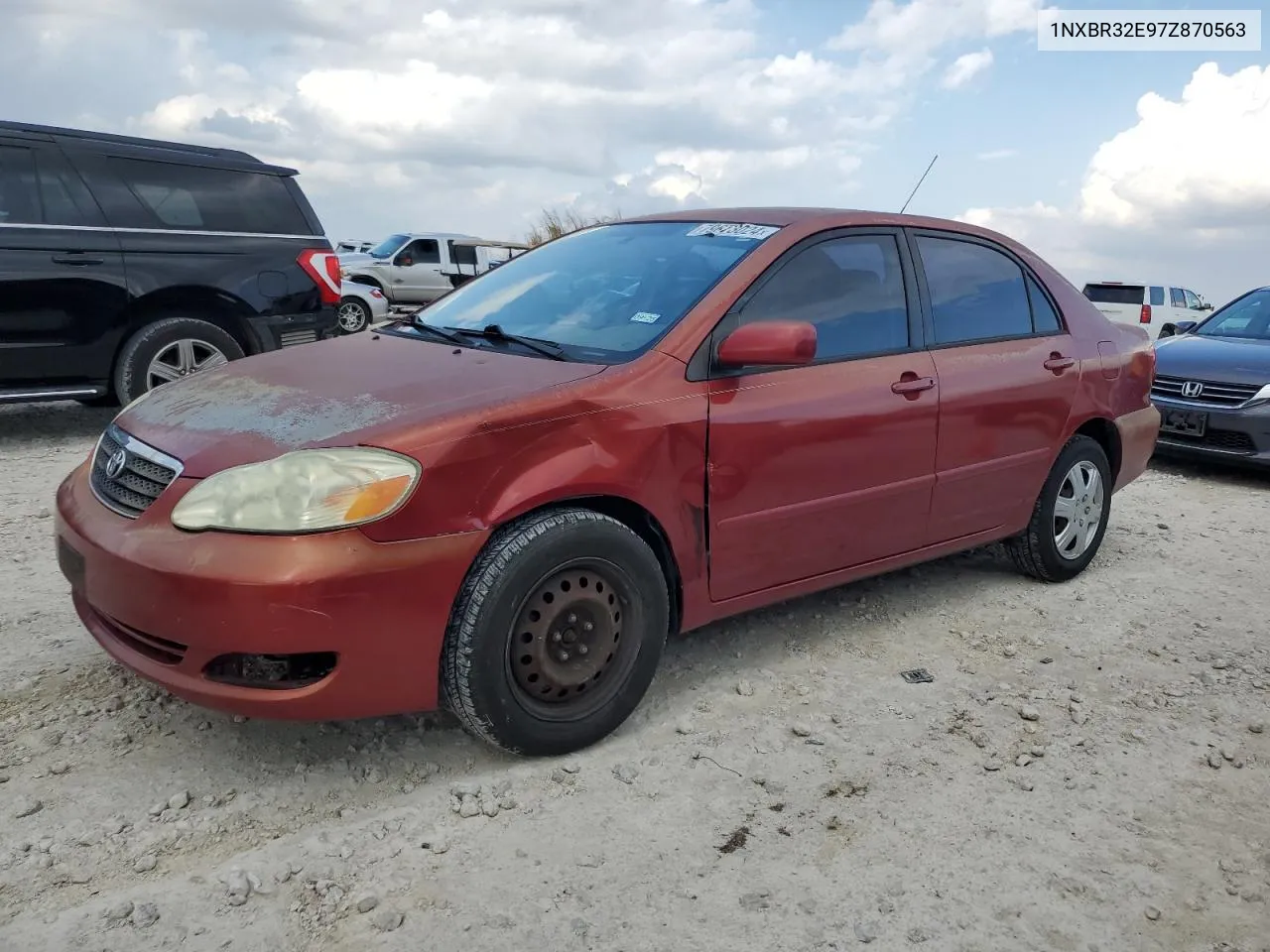 2007 Toyota Corolla Ce VIN: 1NXBR32E97Z870563 Lot: 79673024