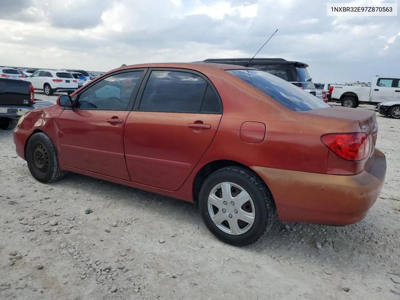 2007 Toyota Corolla Ce VIN: 1NXBR32E97Z870563 Lot: 79673024