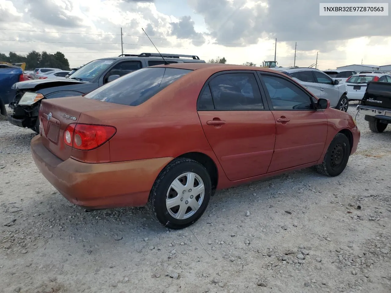 2007 Toyota Corolla Ce VIN: 1NXBR32E97Z870563 Lot: 79673024