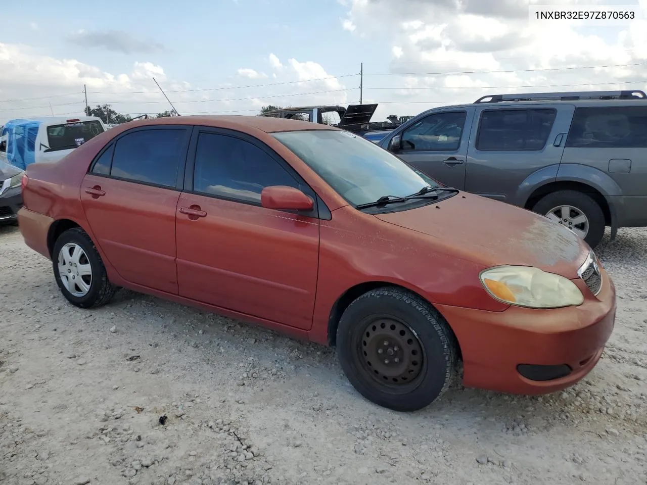 2007 Toyota Corolla Ce VIN: 1NXBR32E97Z870563 Lot: 79673024