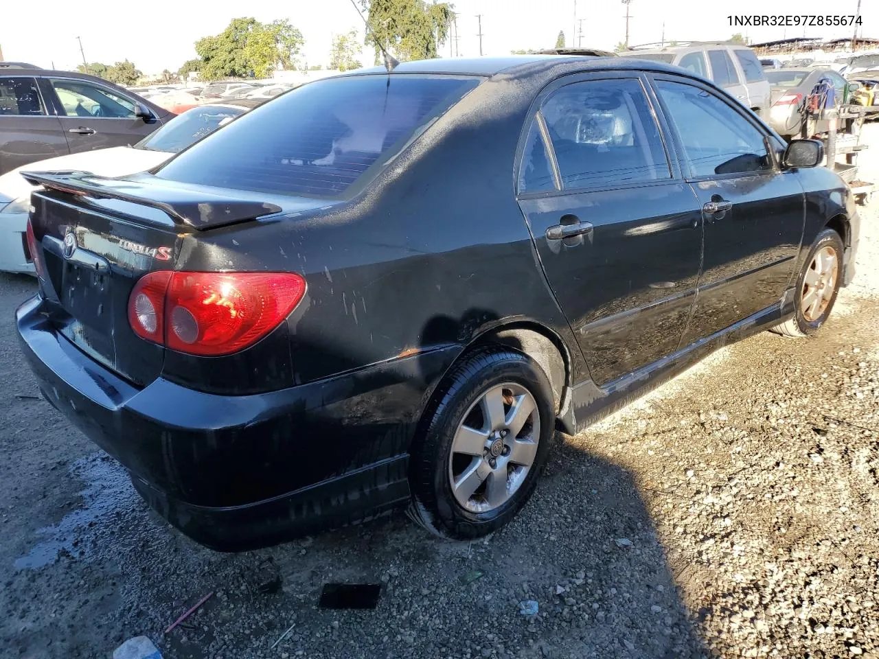 2007 Toyota Corolla Ce VIN: 1NXBR32E97Z855674 Lot: 79712214