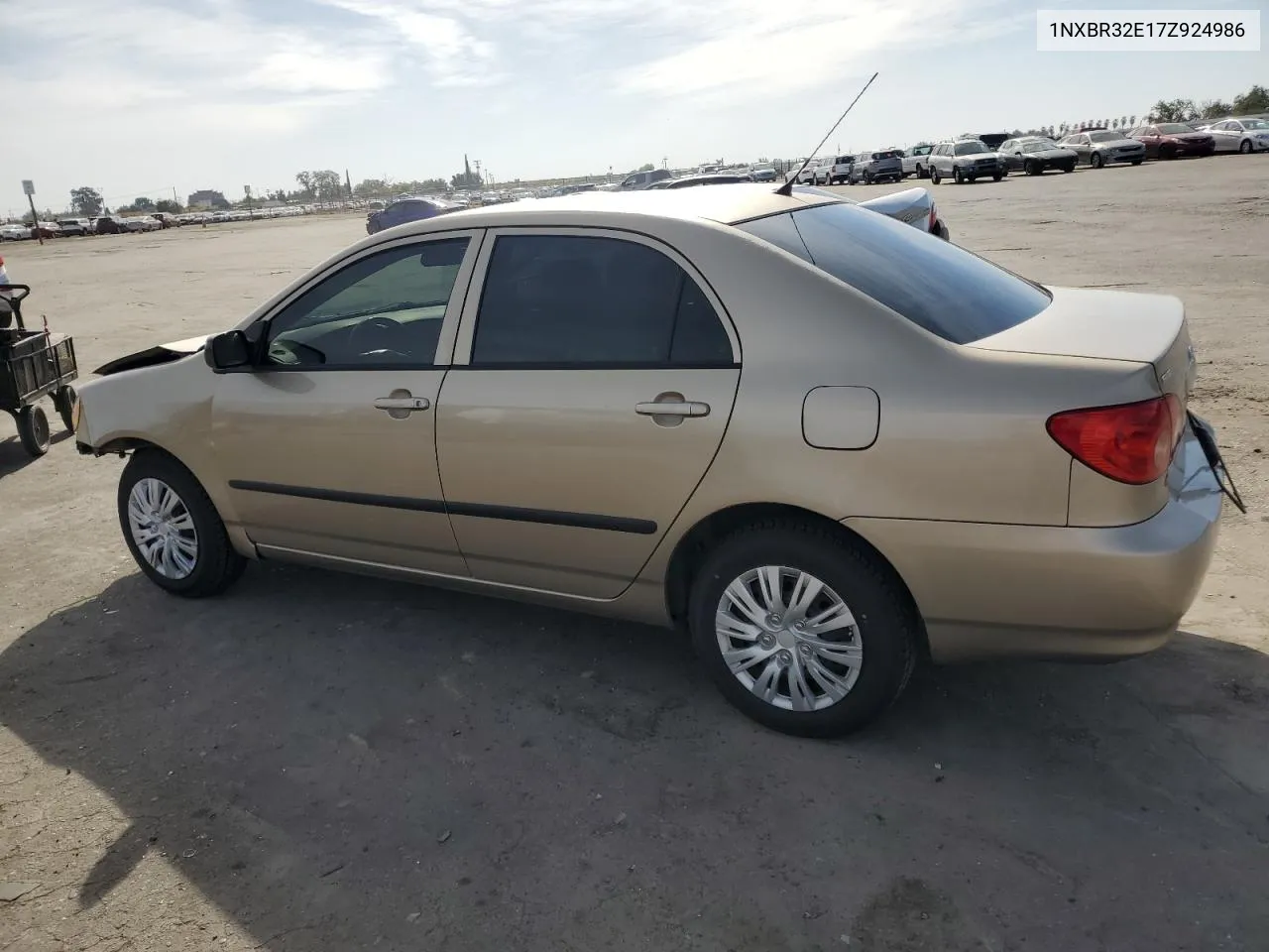 2007 Toyota Corolla Ce VIN: 1NXBR32E17Z924986 Lot: 79770284