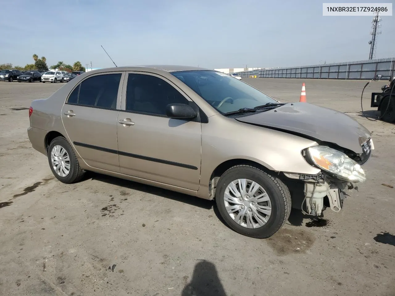 2007 Toyota Corolla Ce VIN: 1NXBR32E17Z924986 Lot: 79770284