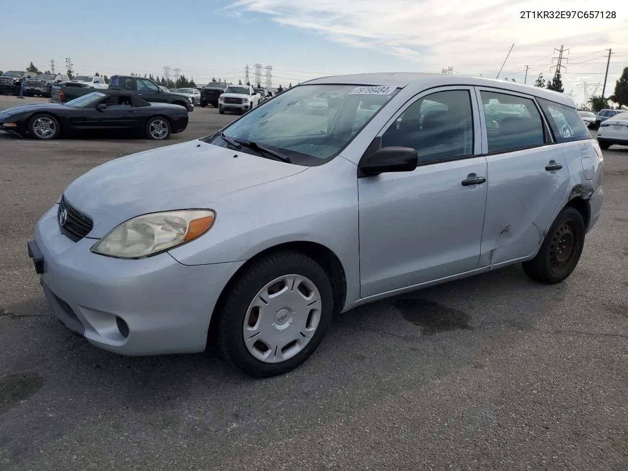 2007 Toyota Corolla Matrix Xr VIN: 2T1KR32E97C657128 Lot: 79799484