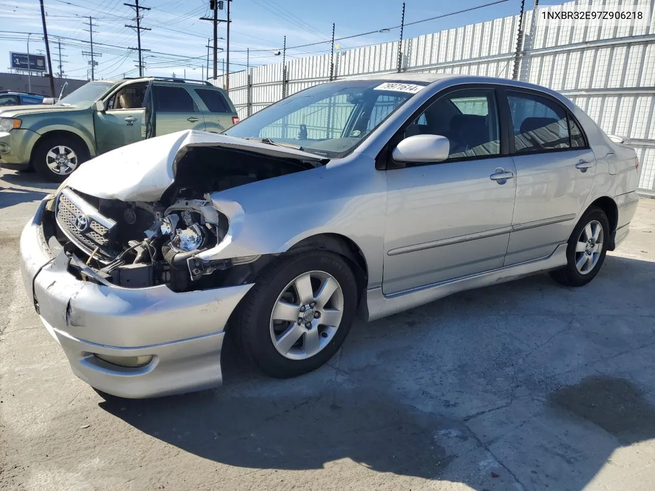 2007 Toyota Corolla Ce VIN: 1NXBR32E97Z906218 Lot: 79971614