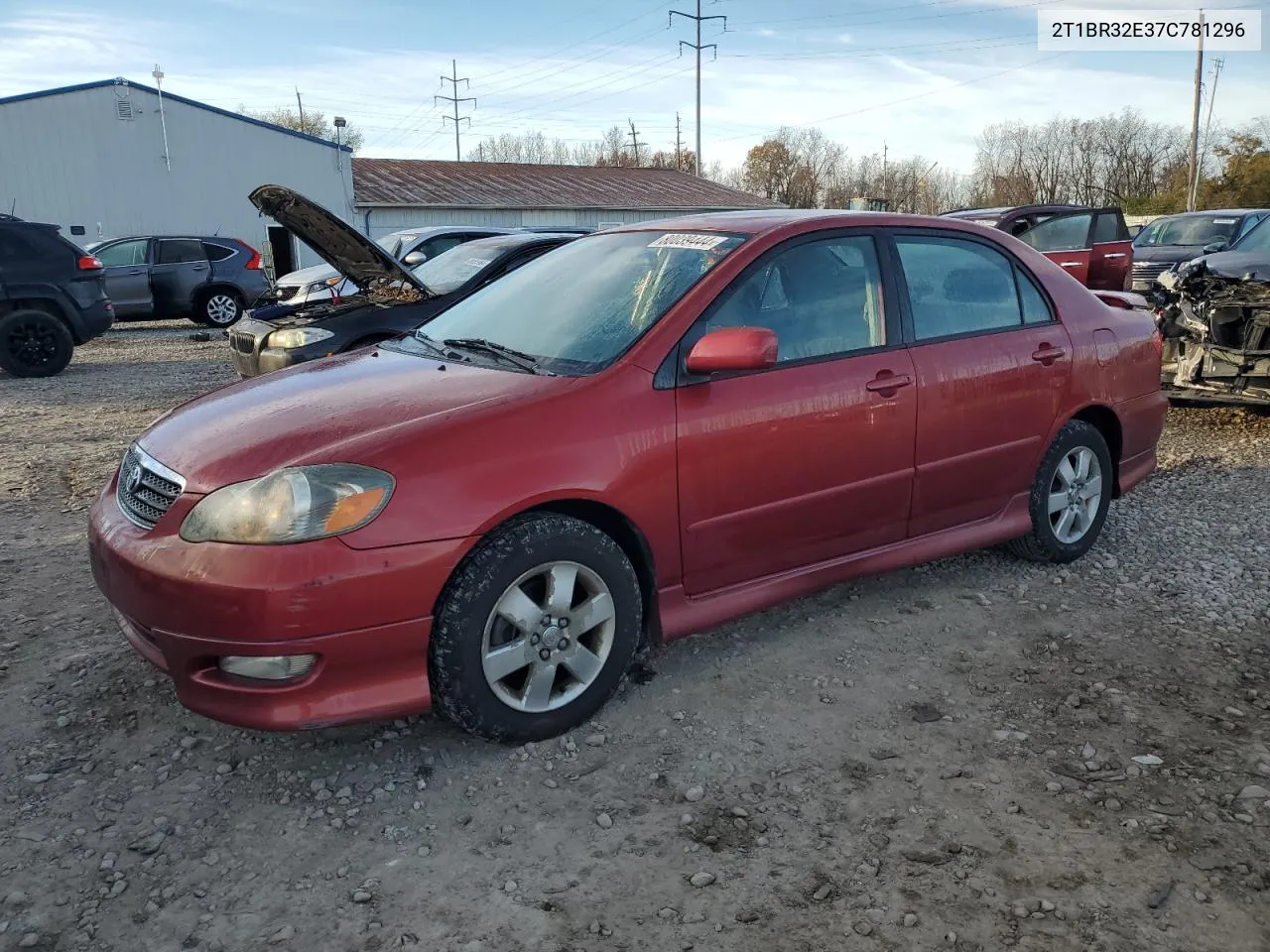 2T1BR32E37C781296 2007 Toyota Corolla Ce