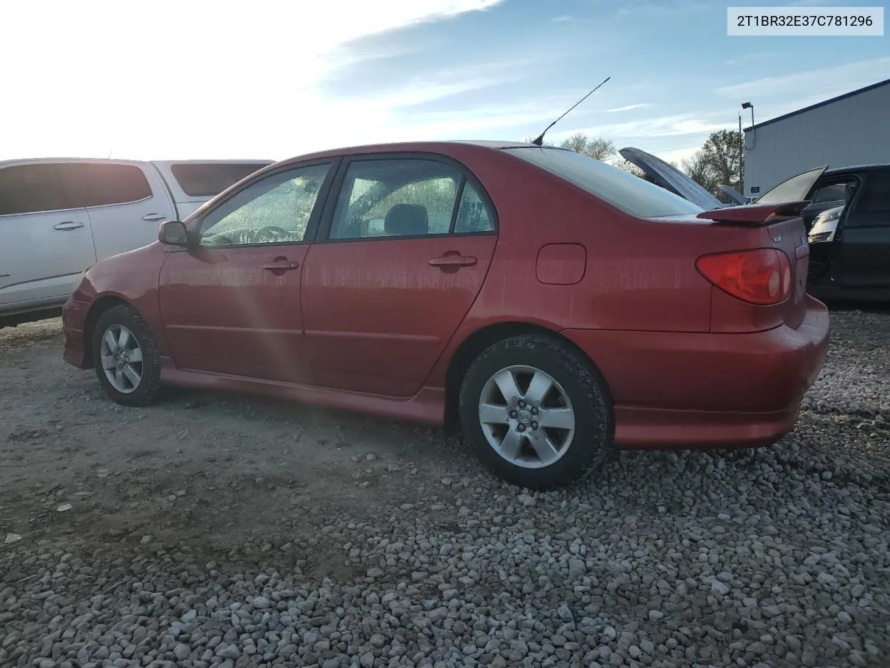 2T1BR32E37C781296 2007 Toyota Corolla Ce