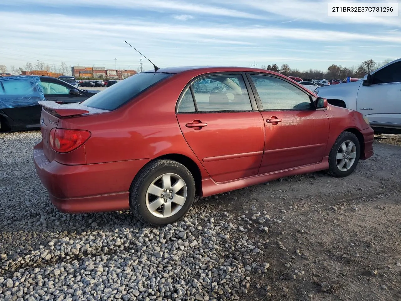 2T1BR32E37C781296 2007 Toyota Corolla Ce