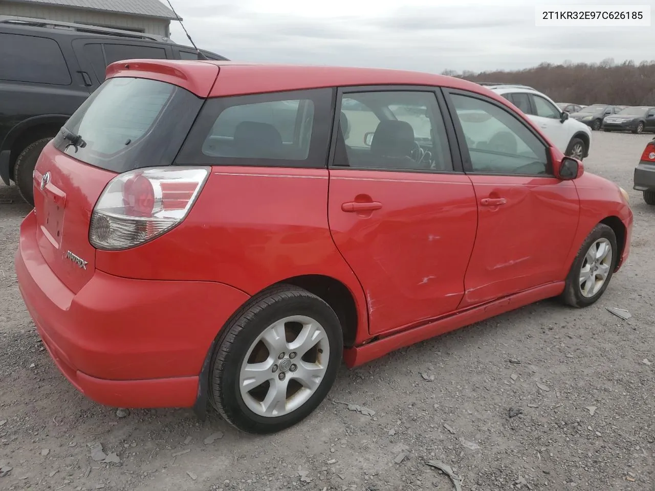 2007 Toyota Corolla Matrix Xr VIN: 2T1KR32E97C626185 Lot: 80051264