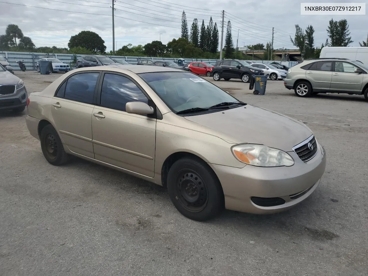 2007 Toyota Corolla Ce VIN: 1NXBR30E07Z912217 Lot: 80377584