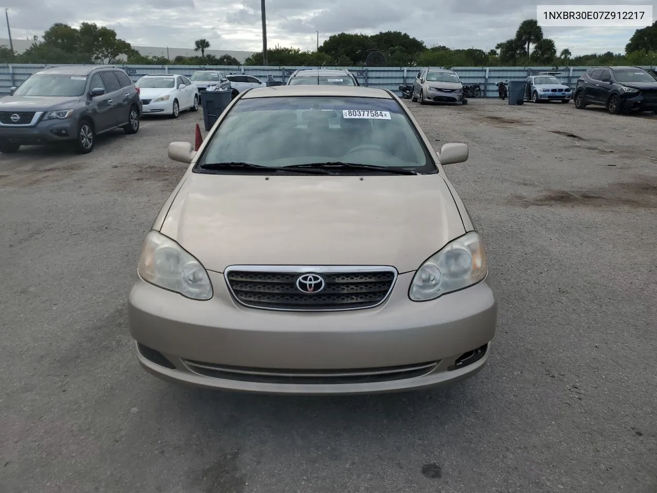 2007 Toyota Corolla Ce VIN: 1NXBR30E07Z912217 Lot: 80377584