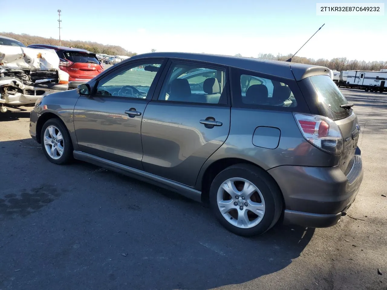 2007 Toyota Corolla Matrix Xr VIN: 2T1KR32E87C649232 Lot: 80467934