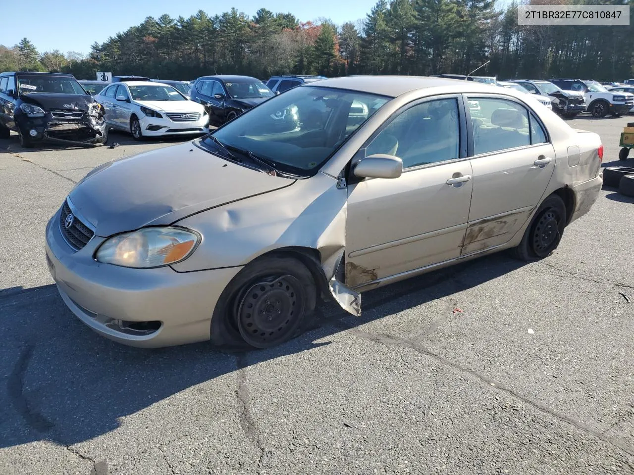 2007 Toyota Corolla Ce VIN: 2T1BR32E77C810847 Lot: 80486984