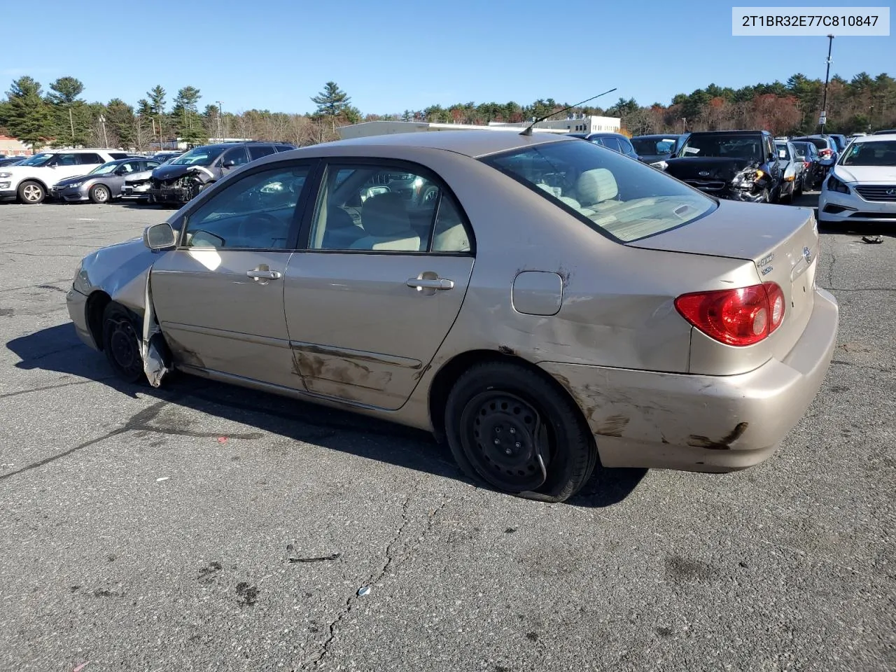 2007 Toyota Corolla Ce VIN: 2T1BR32E77C810847 Lot: 80486984