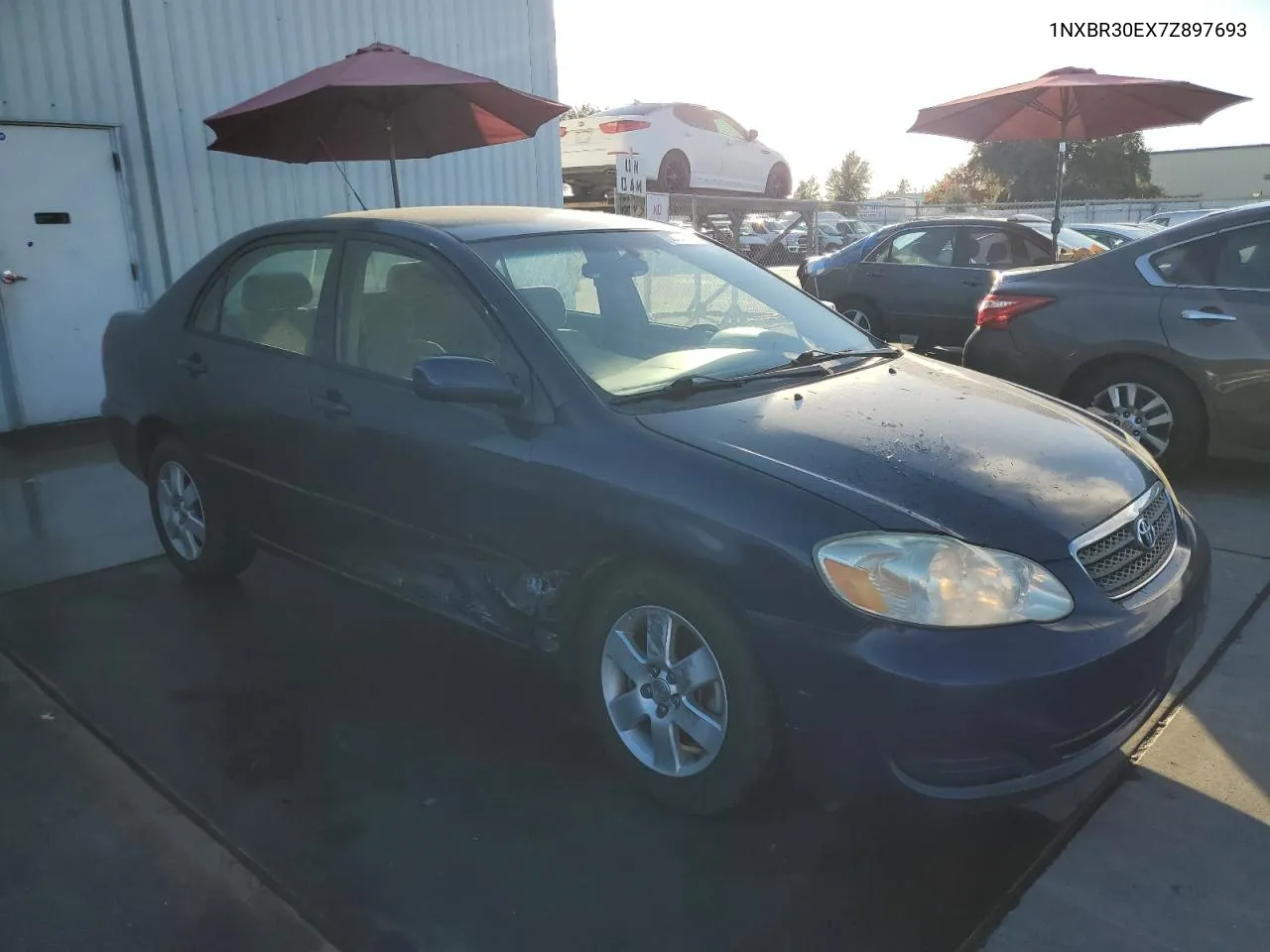 2007 Toyota Corolla Ce VIN: 1NXBR30EX7Z897693 Lot: 80503694