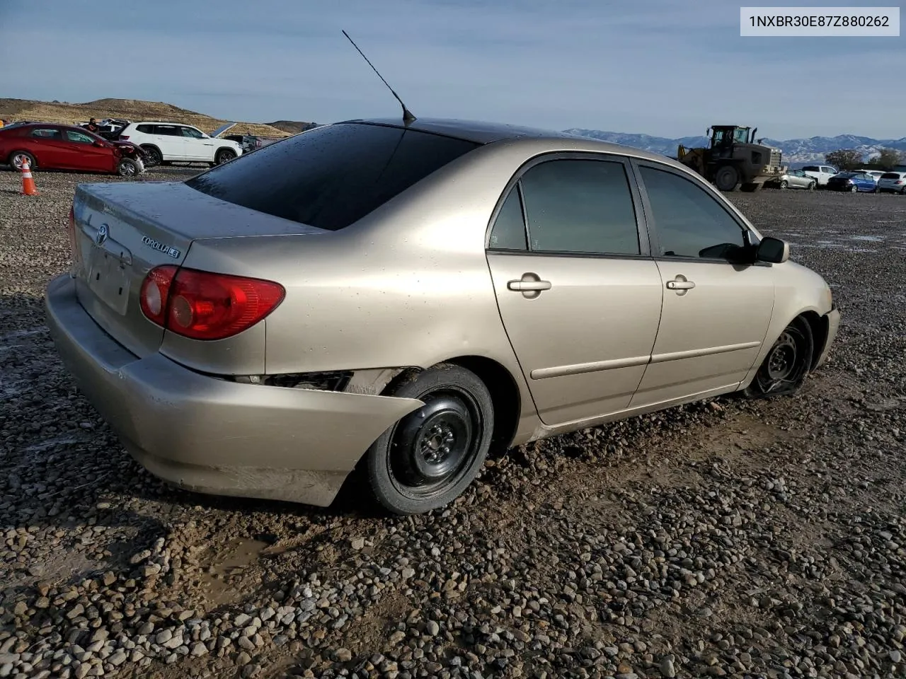 2007 Toyota Corolla Ce VIN: 1NXBR30E87Z880262 Lot: 80545624