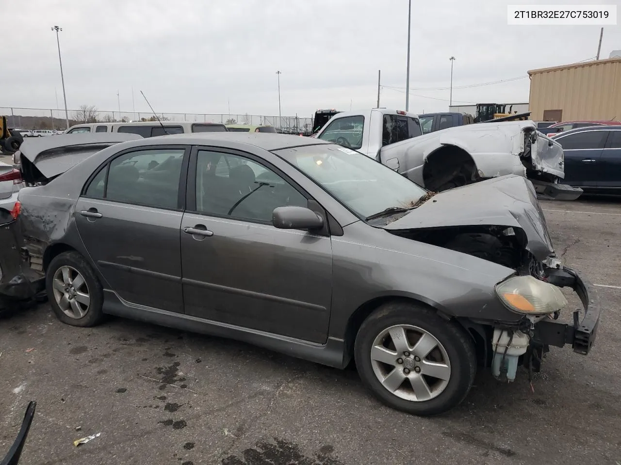 2007 Toyota Corolla Ce VIN: 2T1BR32E27C753019 Lot: 80907444