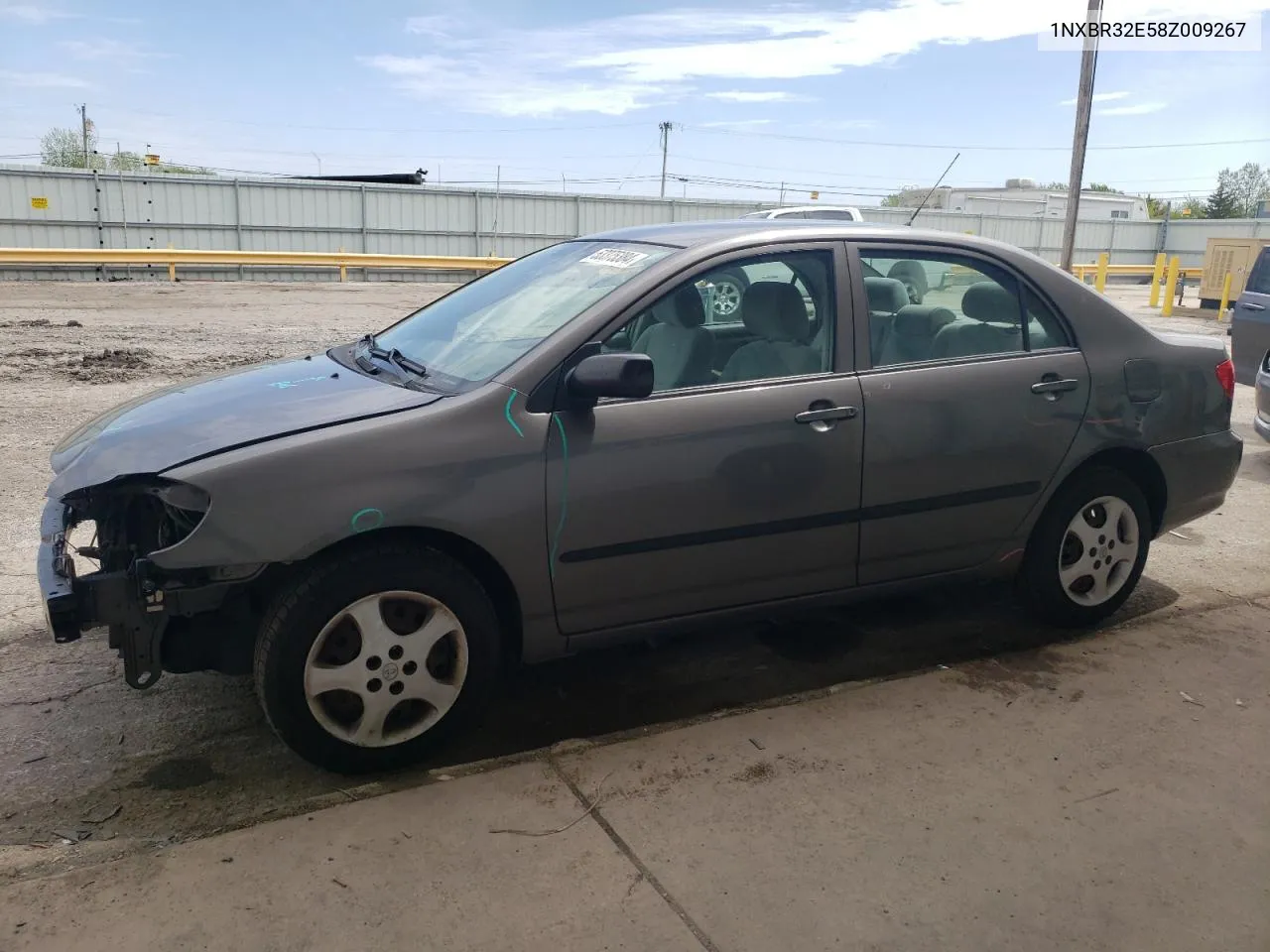 2008 Toyota Corolla Ce VIN: 1NXBR32E58Z009267 Lot: 53375384