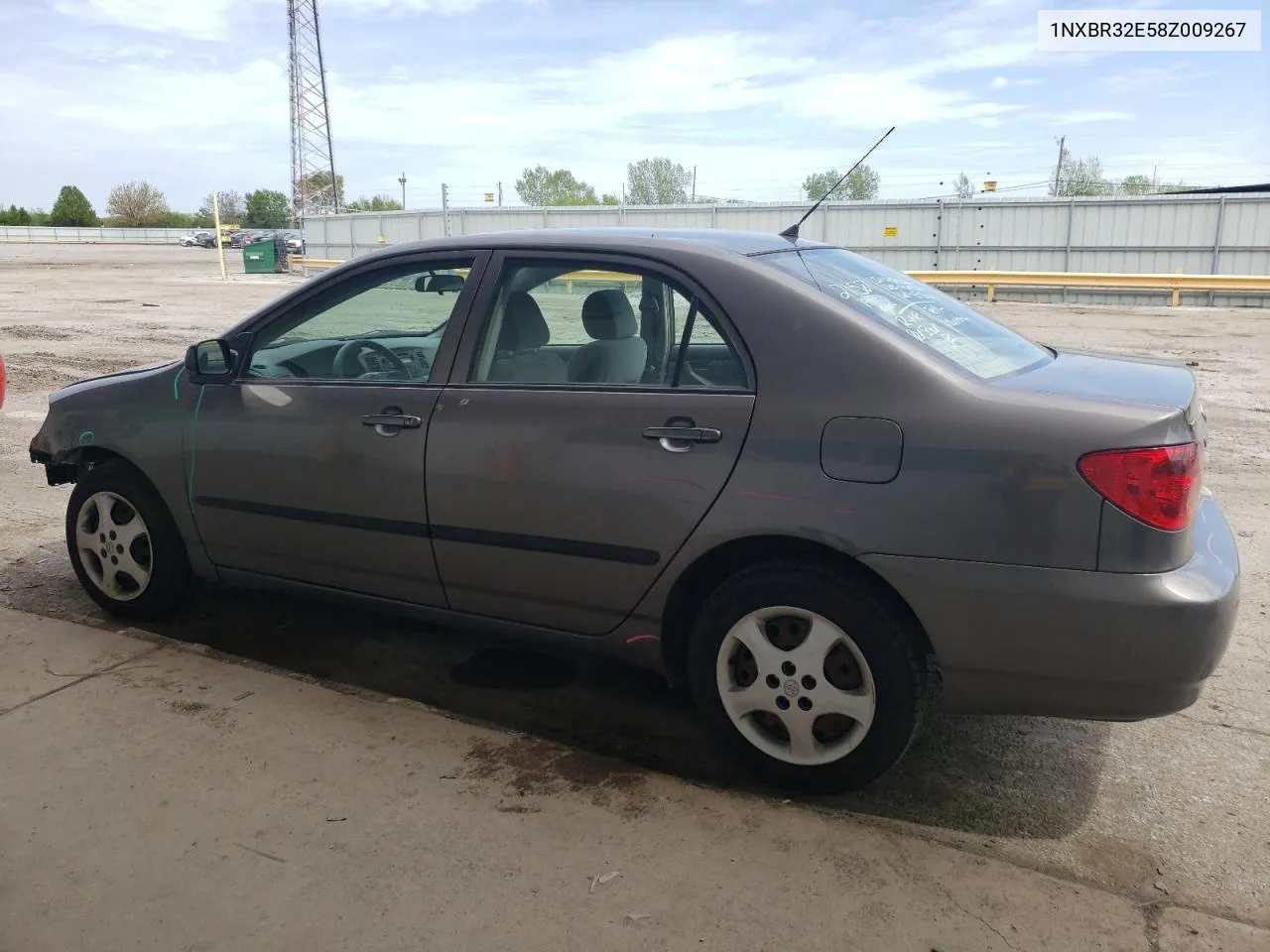 2008 Toyota Corolla Ce VIN: 1NXBR32E58Z009267 Lot: 53375384