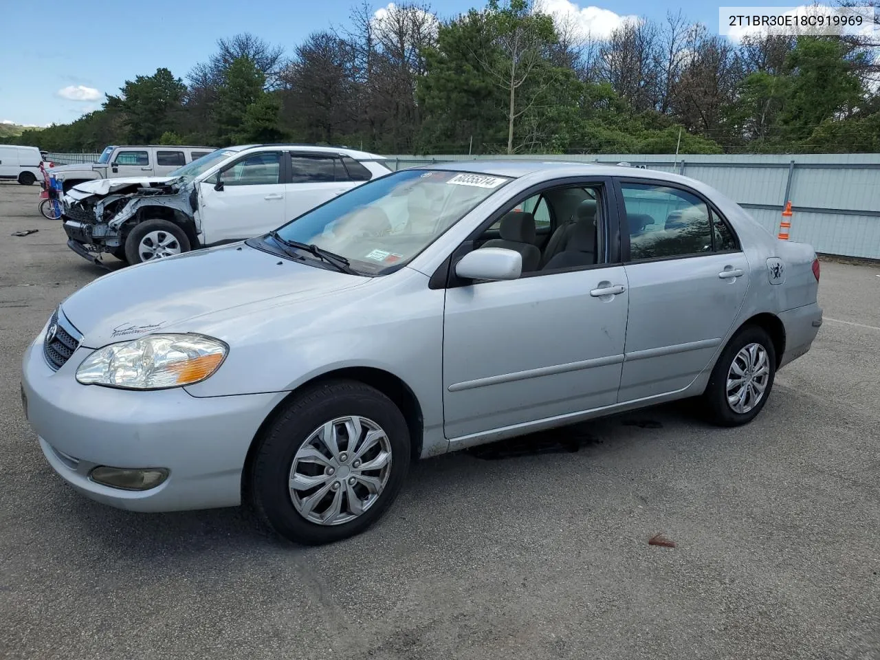 2008 Toyota Corolla Ce VIN: 2T1BR30E18C919969 Lot: 60355314