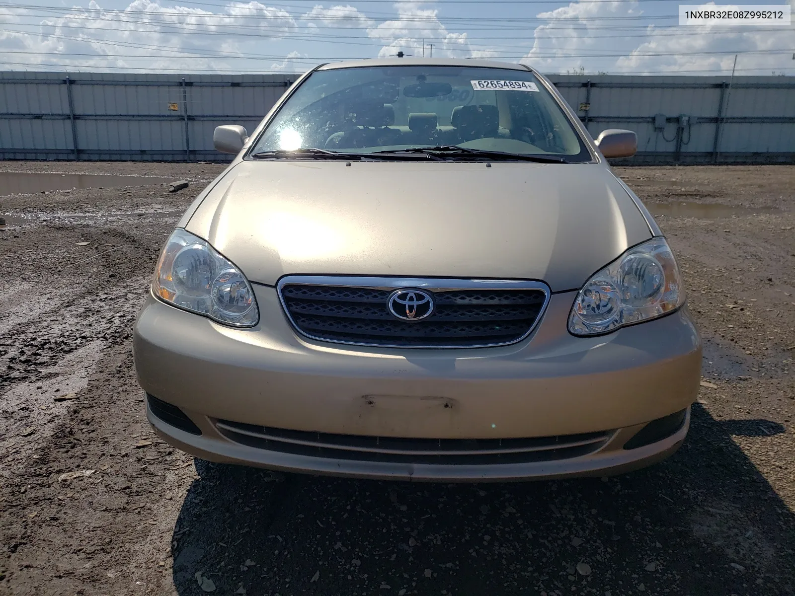 2008 Toyota Corolla Ce VIN: 1NXBR32E08Z995212 Lot: 62654894