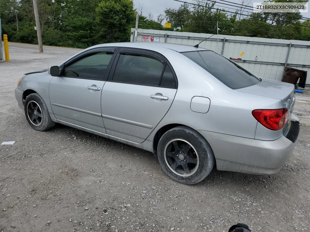 2008 Toyota Corolla Ce VIN: 2T1BR32EX8C909423 Lot: 63972184